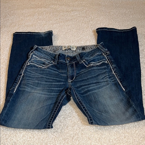 Ariat Denim - Ariat Blue Boot Cut Jeans with Classic Denim Wash SZ 30